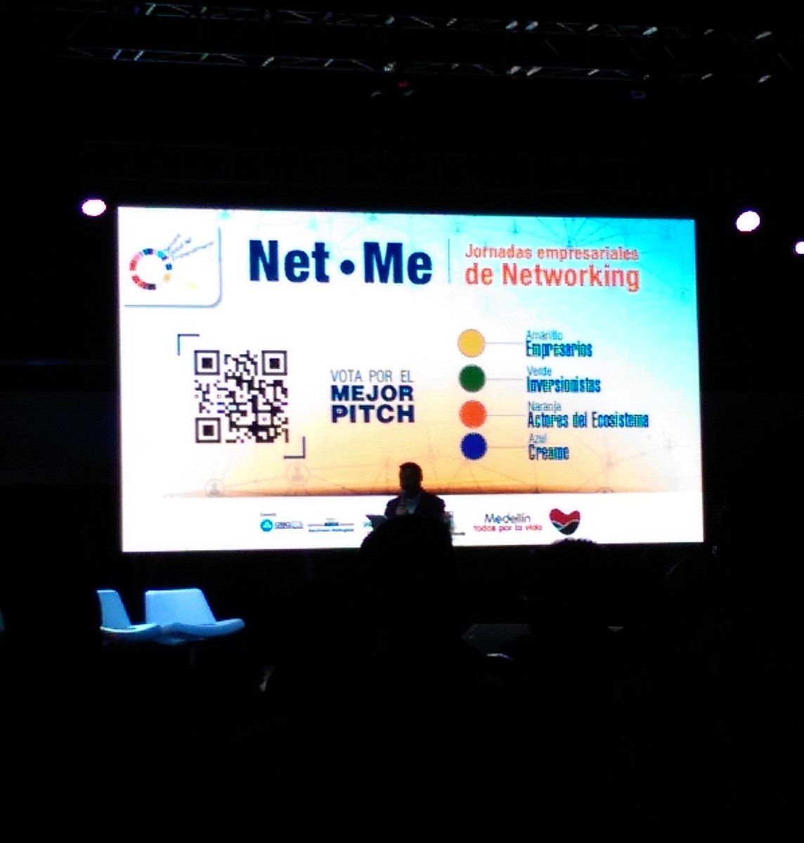 TualiadoCT's tweet photo. @TualiadoCT #EnModoCREAME escuchando a los nuevos emprendimientos de nuestro escosistega digital #NetMe   #Medellín https://t.co/UOdcJIMxrv