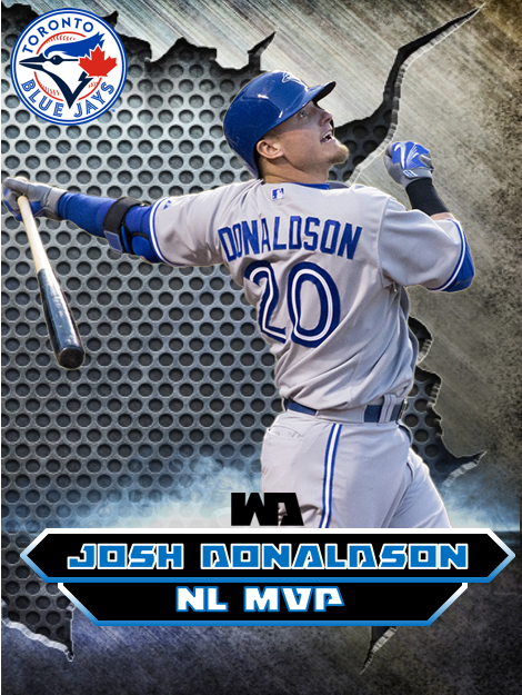 SyndicateCards's tweet image. Donaldson beats out Trout!
