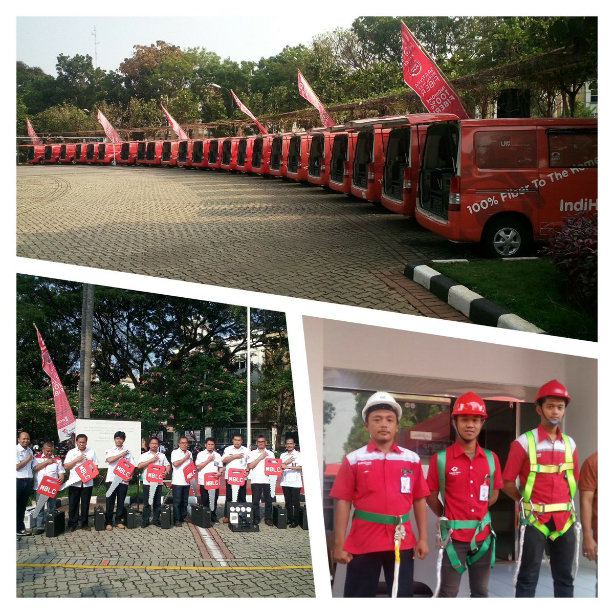dearhendra's tweet photo. Untuk pelayanan terbaik kpd pelanggan, kami siapkan armada, petugas dan teknisi terbaik kami dari #Indihome https://t.co/LUt9lGsLBs