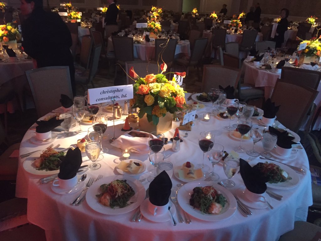 MariePurk's tweet photo. @cclengr's table at tonight's #NAIOPVAAwards! https://t.co/4Qy1XfzQBG