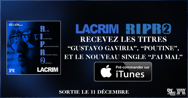 déjà 3 titres dispo en précommandant #Ripro2 les chappas ➤ po.st/Ripro2iTunes