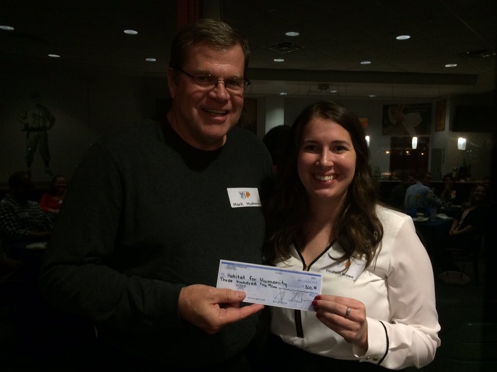 YorkYP's tweet photo. Proud to announce that we are donating $300 to @YorkHabitat this year! https://t.co/oARF6aTedP