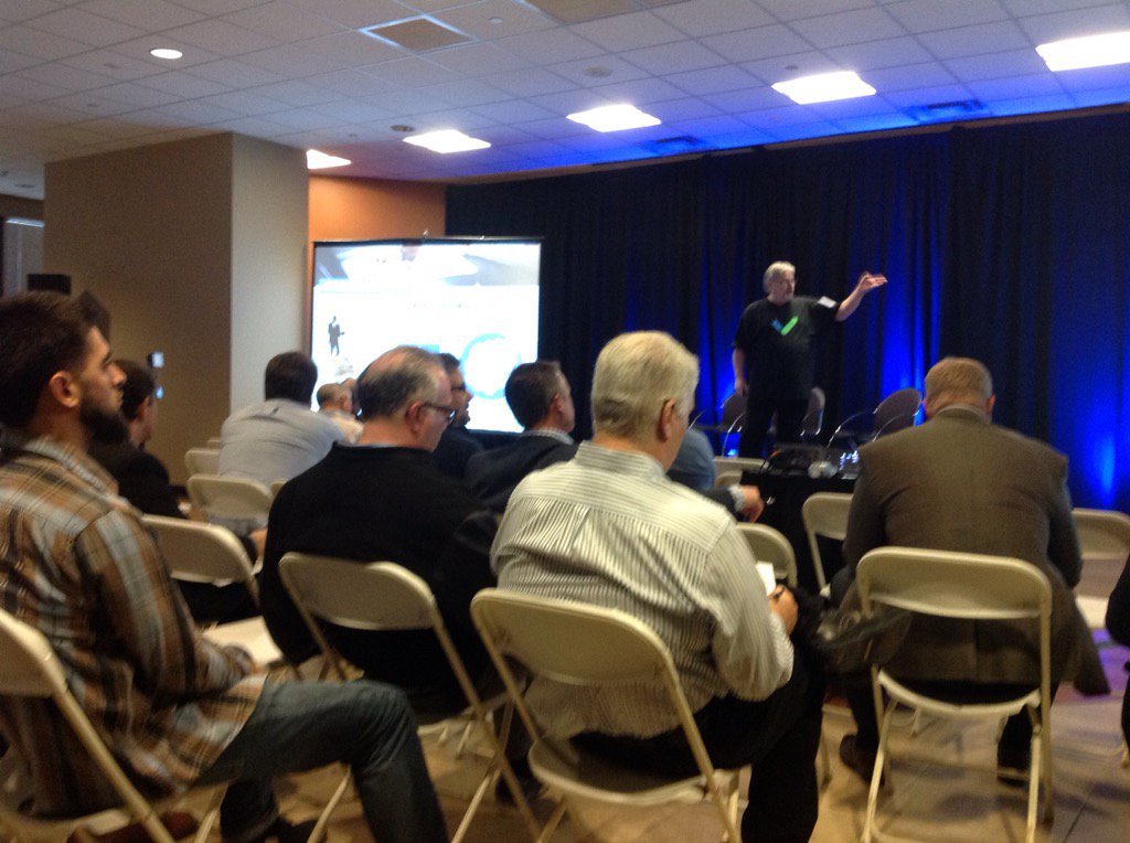 SFVision's tweet image. Our CEO, Kevin Mooney, talking about digital transformation for sales organizations using @salesforce #VelocityIP