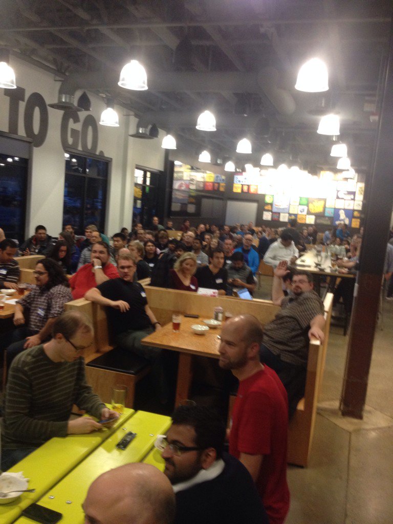 arosien's tweet image. lots o peoples #niketechtalks