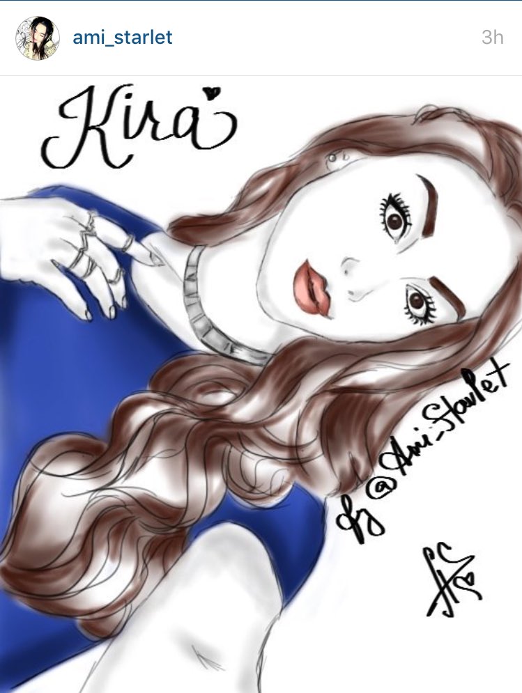 KIRA on Twitter: "I love seeing all your amazing art 😍 @AmiStarlet
