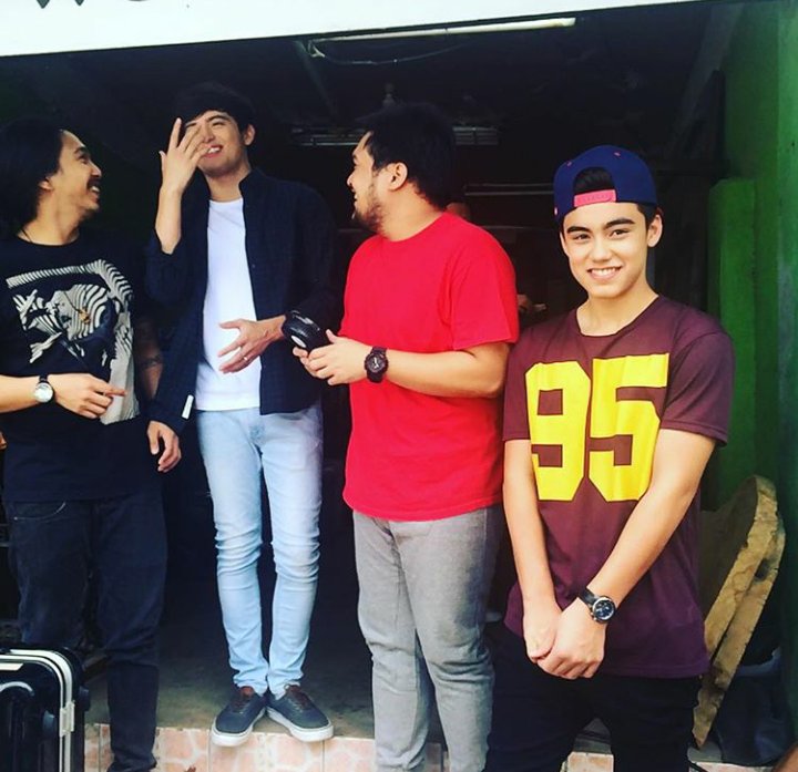 OFCBaileyNatics's tweet photo. Bailey on the set. Jusko po James and Bailey in one teleserye 😭😍 #BaileyInOTWOL #OTWOL #JaDine #BaiLona https://t.co/oVH0FkDrzn