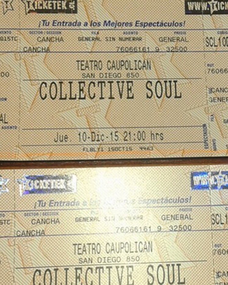 UEventGroup's tweet photo. Ya compraste tu boleto para ver @CollectiveSoul en #Chile?? Aquí los puedes adquirir @TicketekChile #uevent https://t.co/r6mr14QLBg