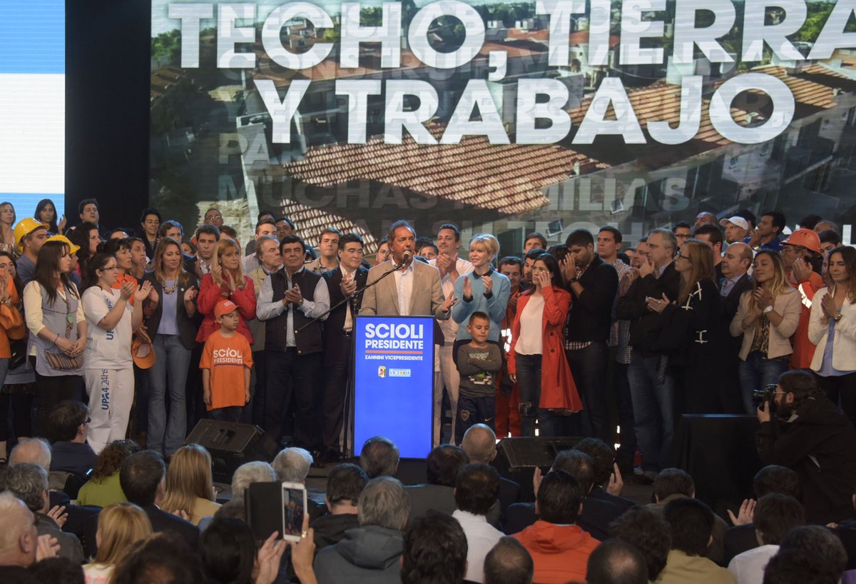 Yo represento la defensa de tu trabajo, tu salario y tu  familia. #MejorScioli