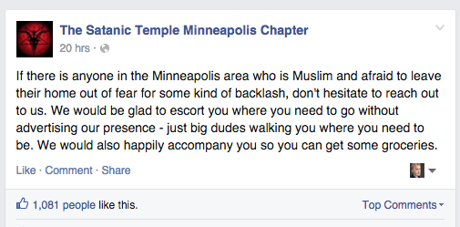 ThyArtIsMemes's tweet image. When people who literally worship the devil are better people than most Americans