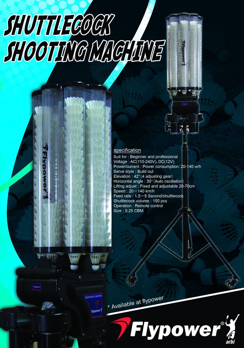 shuttlecock shooting machine