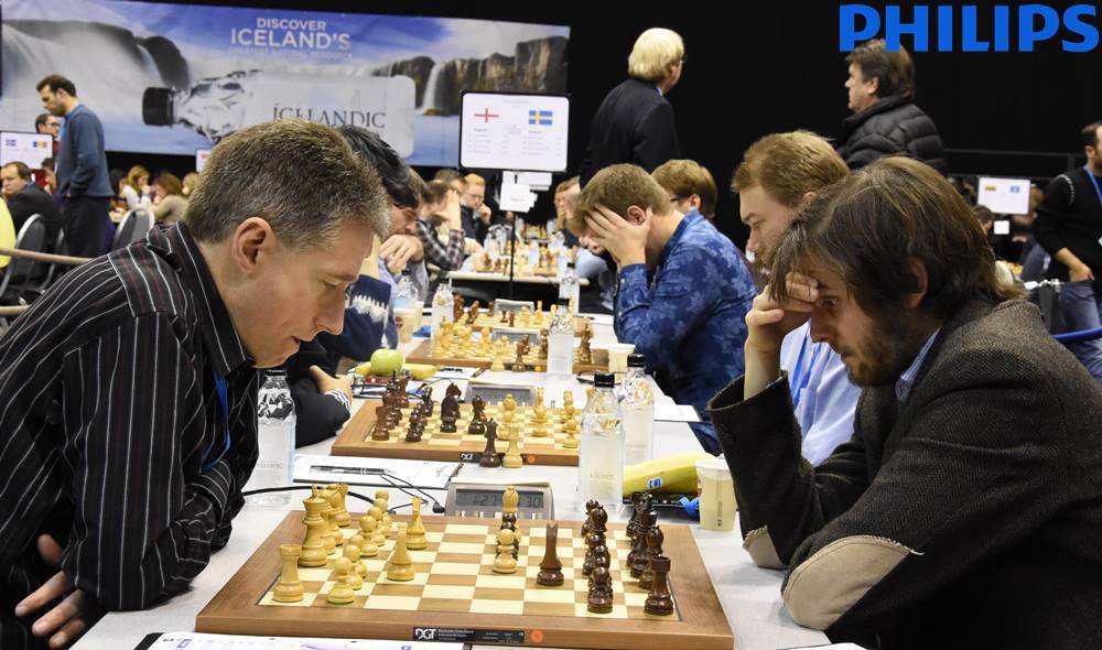 ETCC2015's tweet photo. European Team Chess Championship 2015 – Round 6 https://t.co/4mAGCQBUjj https://t.co/I28fAK7Lax