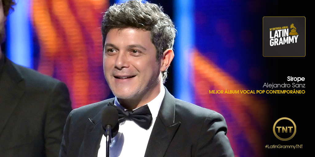 TNTLA's tweet photo. SI SI SI SI @AlejandroSanz se lleva a casa un #LatinGrammyTNT a Mejor Álbum Pop Contemporáneo. 🎉🎊🎉🎊🎉🎊 https://t.co/i0srYNsr9C