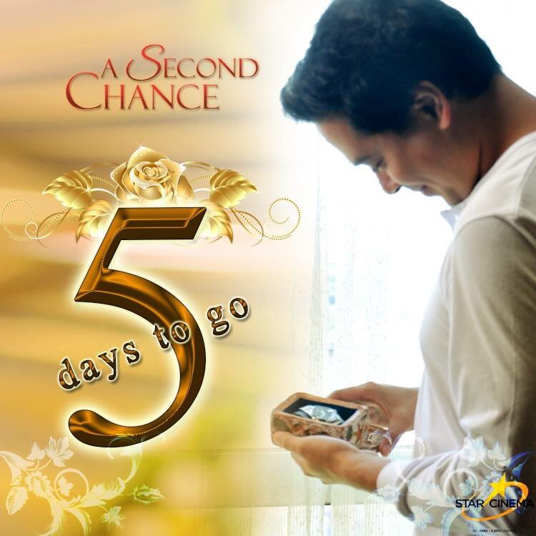 StarCinema's tweet photo. 5 days to go until Popoy and Basha's #ASecondChance! See you in cinemas this November 25. https://t.co/qbXvKQNvi5