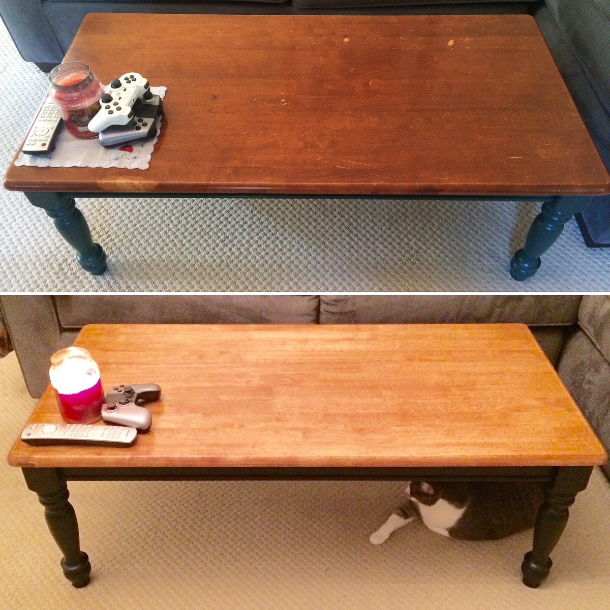 a_n_beyer's tweet photo. Absolutely smitten with furniture projects! Photos on my blog here :) https://t.co/zMUCoDvOeu #woodyoubemine https://t.co/uObQPwjbgS