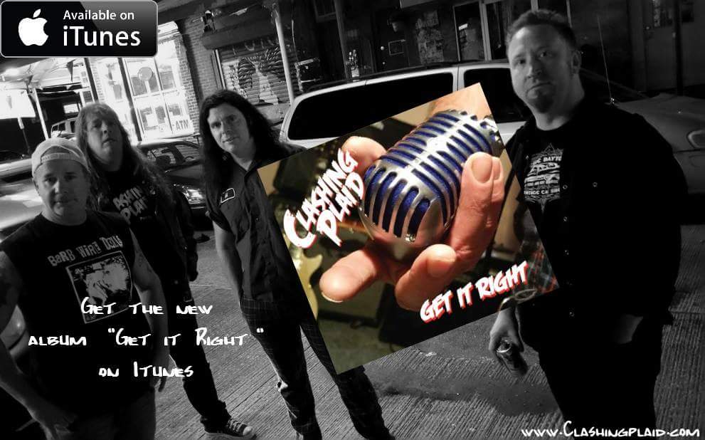 CLASHINGPLAID's tweet photo. CLASHING PLAID "GET IT RIGHT"...get it now on iTunes!!!...#clashingplaid #getitright #go #itunes https://t.co/XSxIxUJELg
