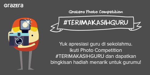 Mau memberikan bingkisan spesial untuk guru terbaikmu?
Ikutan aja #TerimakasihGuru
Klik kom.ps/AFtxwk