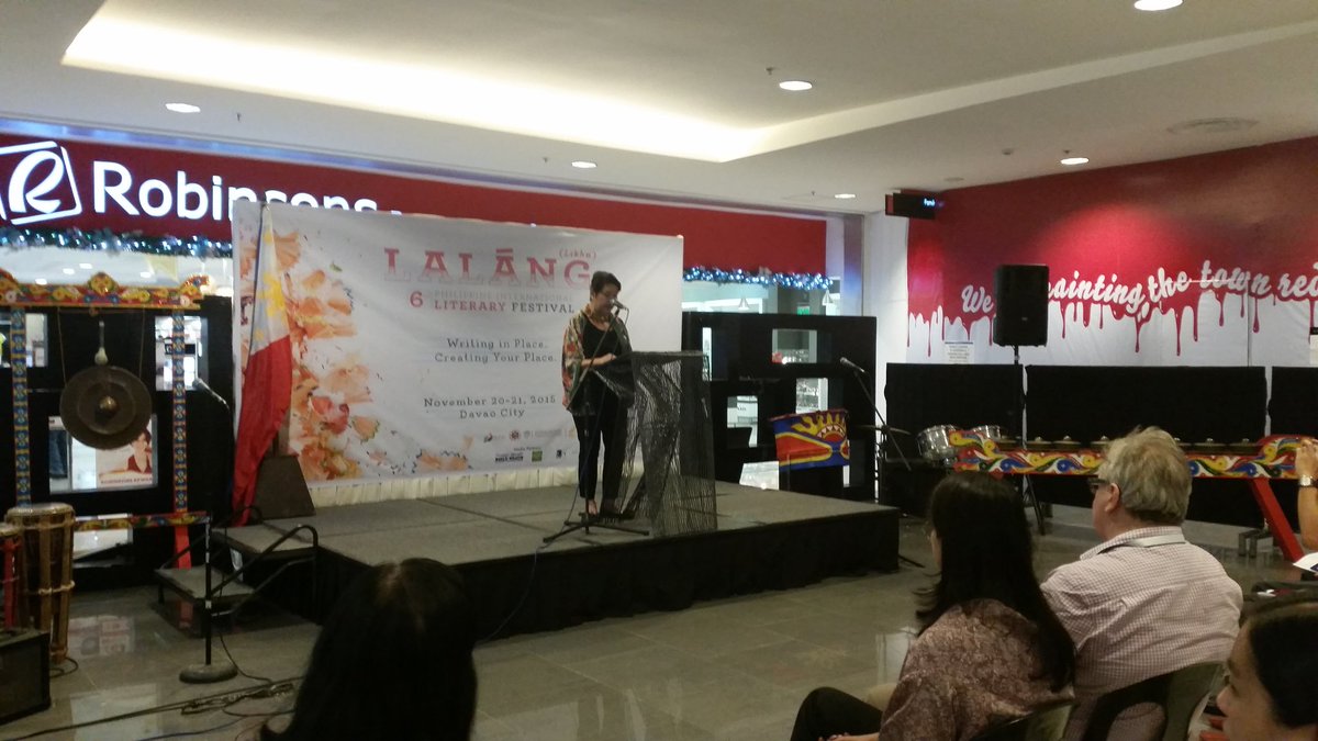 NBDB_PHIL's tweet photo. "The Festival is open!" - Chair Neni Sta. Romana-Cruz #6thPILF #Lalang #PhBookDevtMonth https://t.co/xjD2q4q8Dq