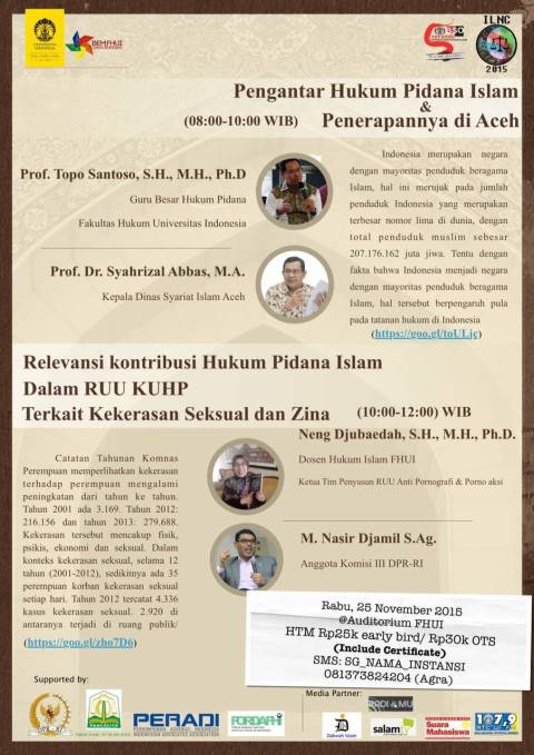 Pengantar HPI &amp; Penerapannya di Aceh. Acaranya di Auditorium FH Universitas Indonesia <a href="/iloveaceh/">Komunitas @iloveaceh</a> <a href="/Sya_ArRaniry/">FAK.SYARIAH & EKIS</a> <a href="/Aceh/">Aceh 🇮🇩🇹🇷🇵🇸</a>