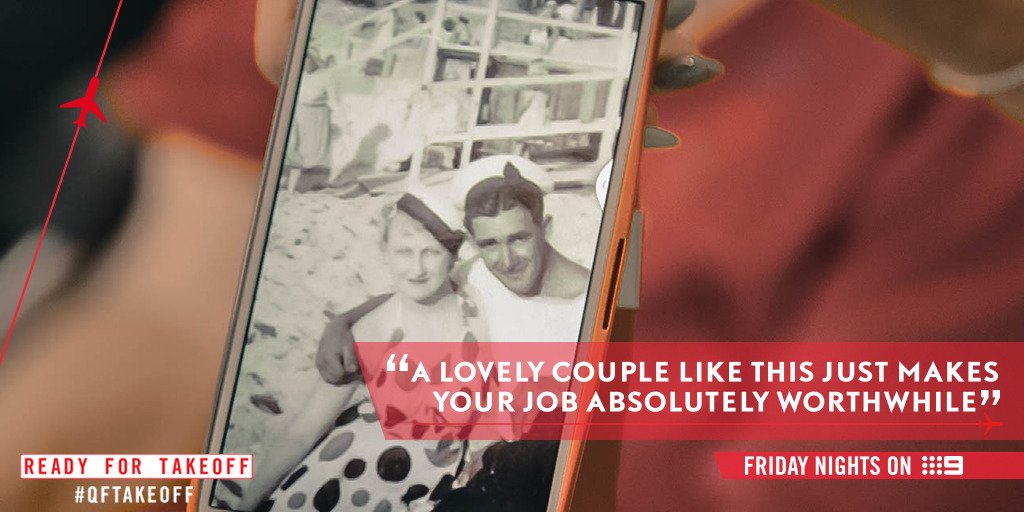 Qantas's tweet photo. “I remember the day as plain as if it was yesterday” – Maude  #QFTAKEOFF https://t.co/LSSullzxlz