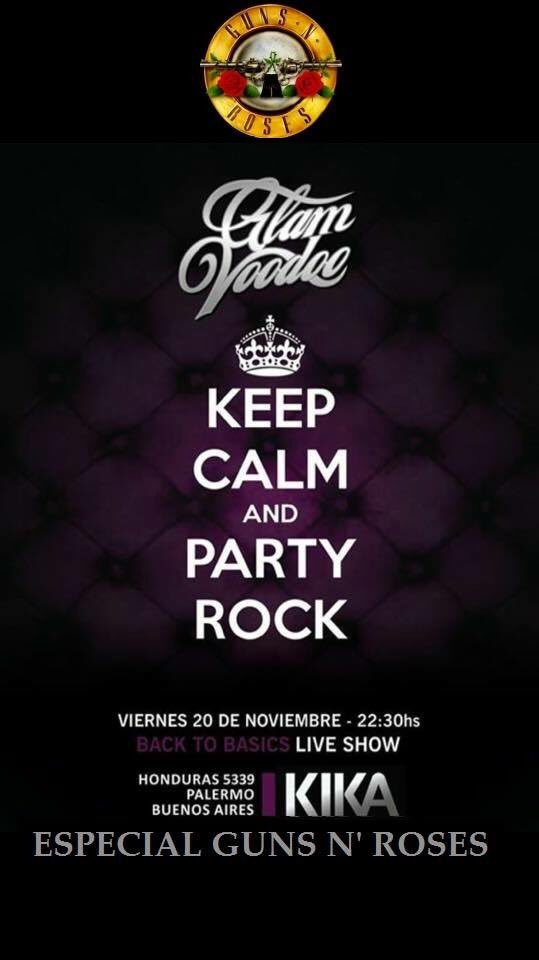 GlamVoodoo's tweet photo. @bombardeoddemo 
#GlamVoodoo #Kika #EspecialGNR https://t.co/TzfD3Bh0vT