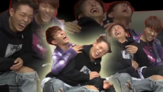 OrphanJunhwe's tweet photo. ชอบรูปนี้มาก ขำอร่อย ..... #bobby #donghyuk https://t.co/FC5H0wluG2