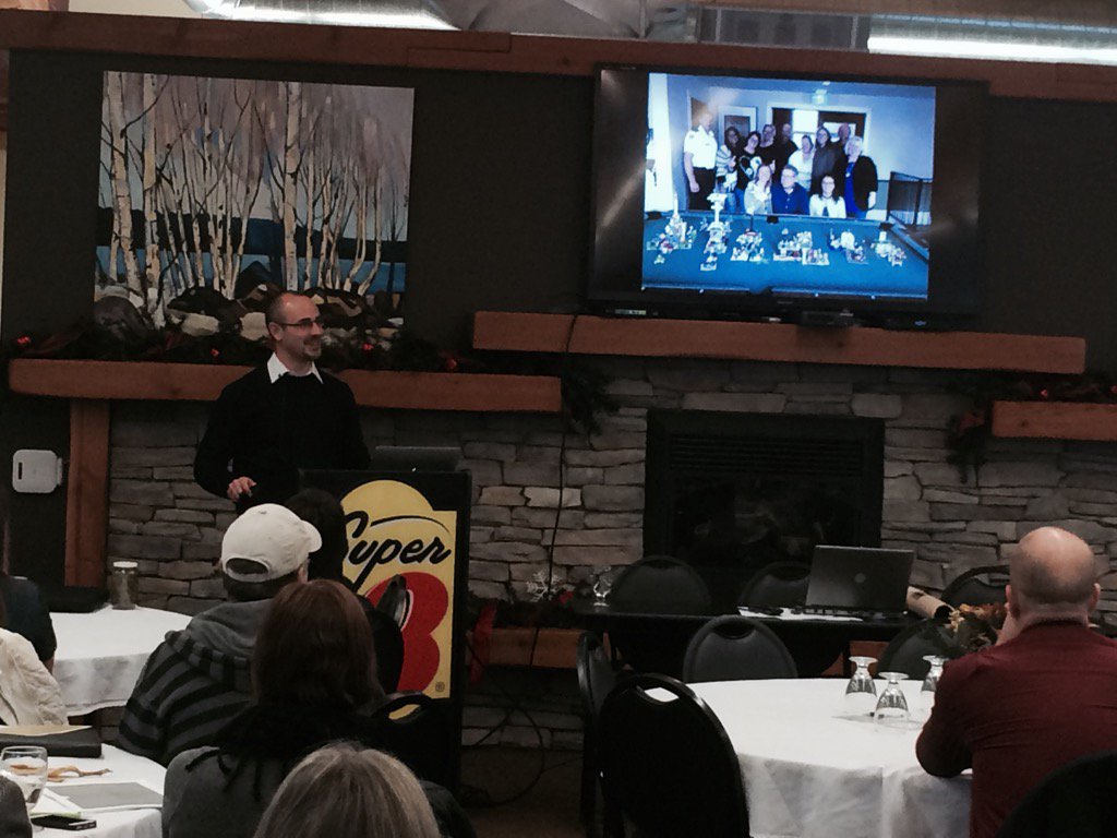 KenoraTaskForce's tweet image. Mike Greaves unveils the Community Safety and Wellbeing Plan at the Task Force AGM #Kenora #NAAWCanada