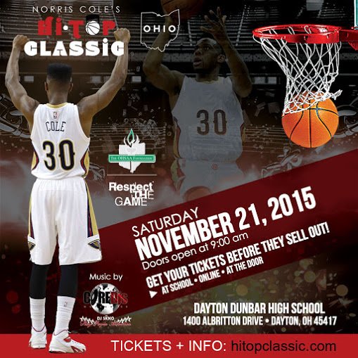 isgcamps's tweet photo. @T_Smith2016 It's goin' down Saturday! NORRIS COLE HI-TOP CLASSIC [https://t.co/NLHhatkLft] at Dayton Dunbar https://t.co/dhtui1WrwU
