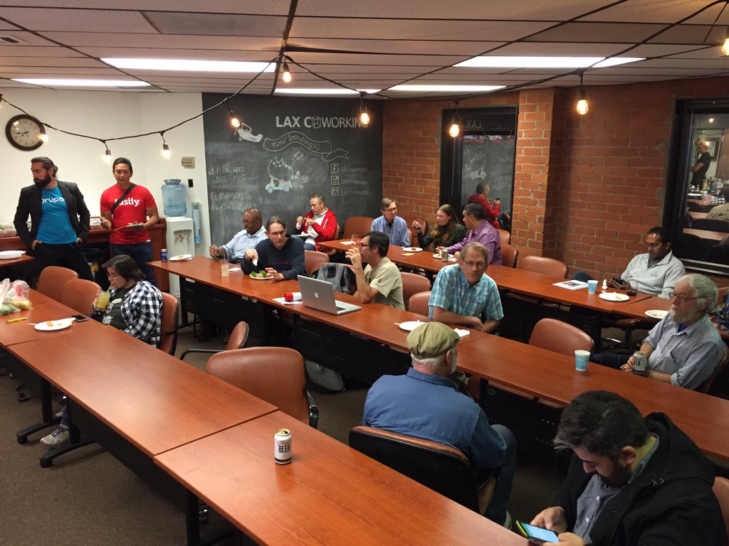 A good crowd here at #Celebr8D8 in LA. Getting ready for our first presentation from <a href="/fastly/">Fastly</a>