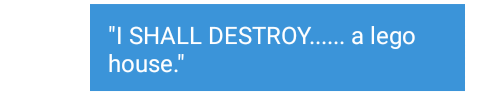 "When you try to be evil but fail."