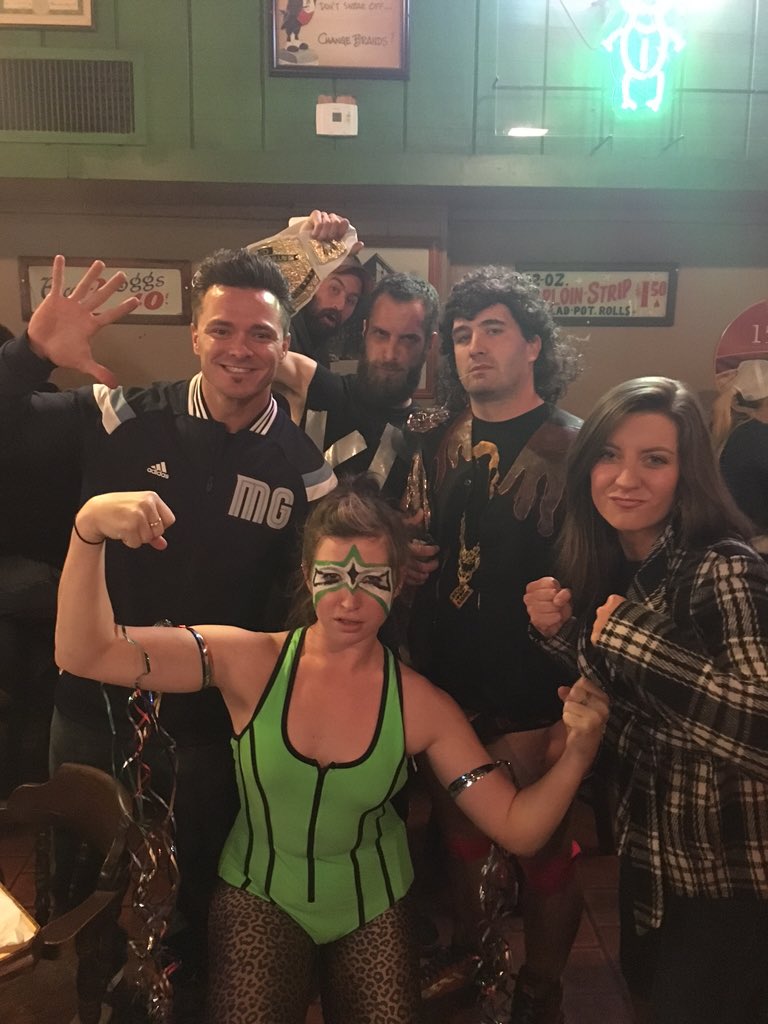 Wrestling trivia @GreenBeetle39 with <a href="/cerrito/">Kevin Cerrito</a> <a href="/memphisbeerguy/">Taylor James</a> <a href="/DustinStarr/">Dustin Starr</a> <a href="/The_BeerGarden/">Lucchesi's BG</a> + other odd peoples