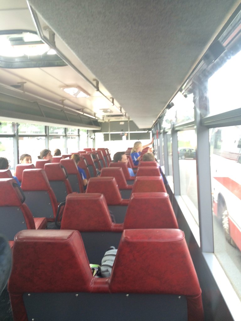 _tomharrington_'s tweet photo. I'm on the bus!! https://t.co/1z01g5Hpg8