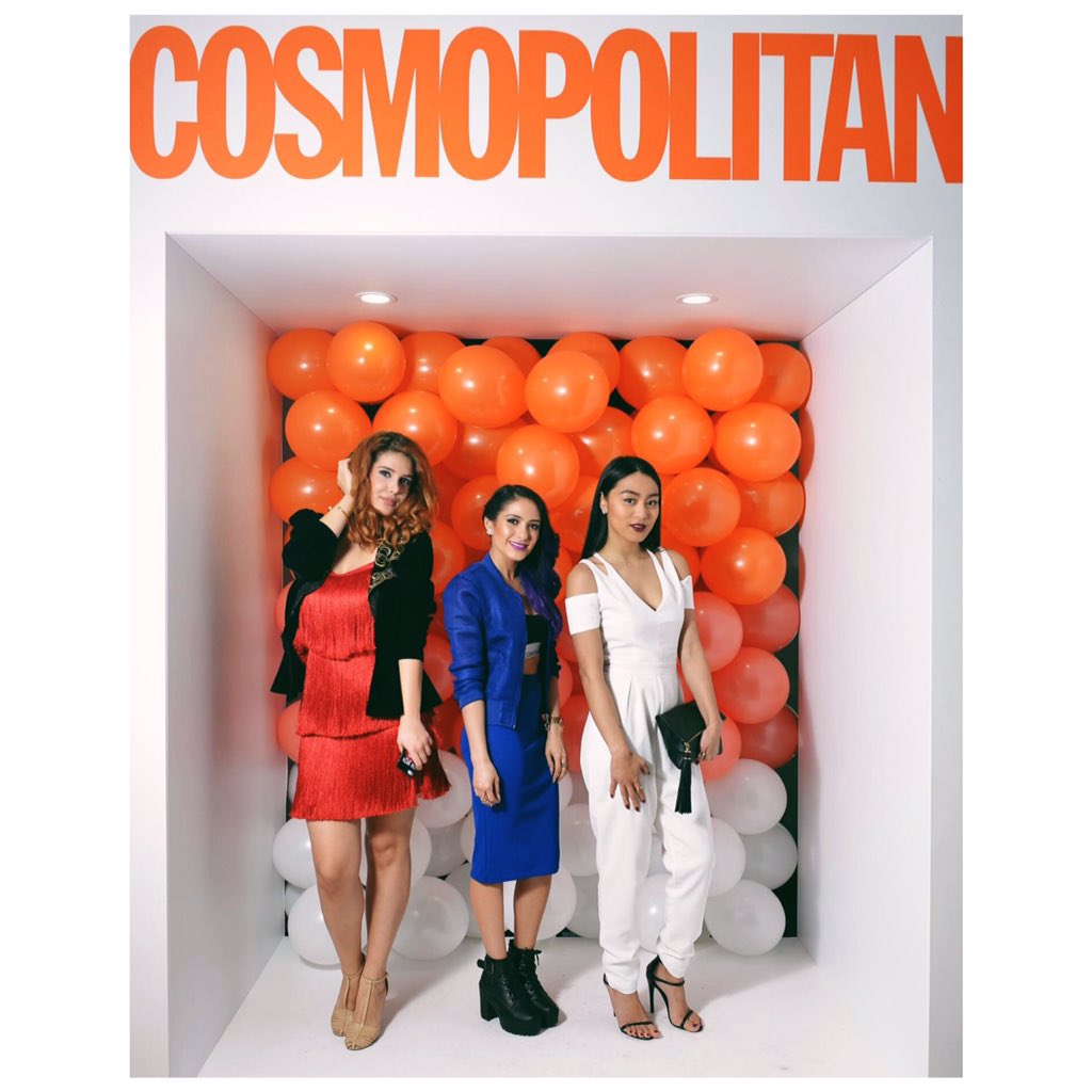 pixiecosmina's tweet image. Lovely night with these beautiful ladies❤️ #CosmoBlogAwards @Oloni @loveleysbeauty @GraceFVictory @lilmissplumful