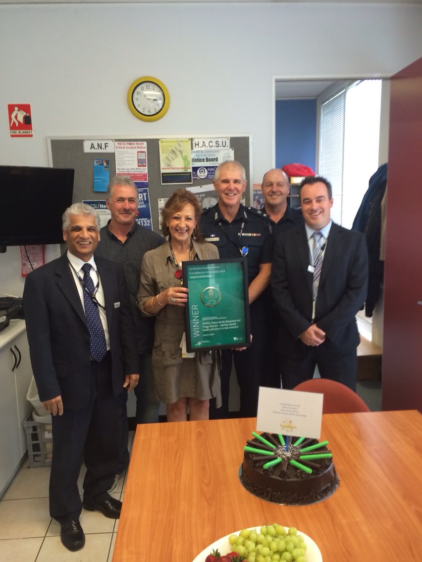 Great celebration for PARTS Team <a href="/easternhealthau/">Eastern Health</a>  &amp; <a href="/VictoriaPolice/">Victoria Police</a> for #VPHAwards for Excellence &amp; Responsiveness