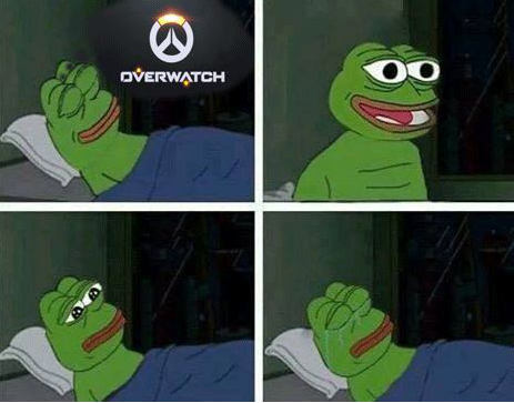 Bundynosor's tweet photo. Ce moment où tu crois jusqu'au bout que tu vas participer à la beta #Overwatch de ce weekend. https://t.co/NsEXPdgdB0