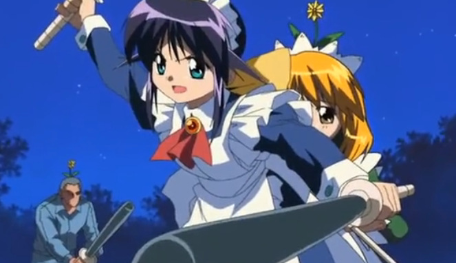 時次郎 猫の生活が第一 まほろまてぃっく もっと美しいもの 第7話 サブタイトルが おととい来やがれっ と言う通り まほろさんが 剣劇人 の名ゼリフを決めるほか 必殺パロ多数 原作者のpnが中山文十郎と言う時点でお察しあれ 笑