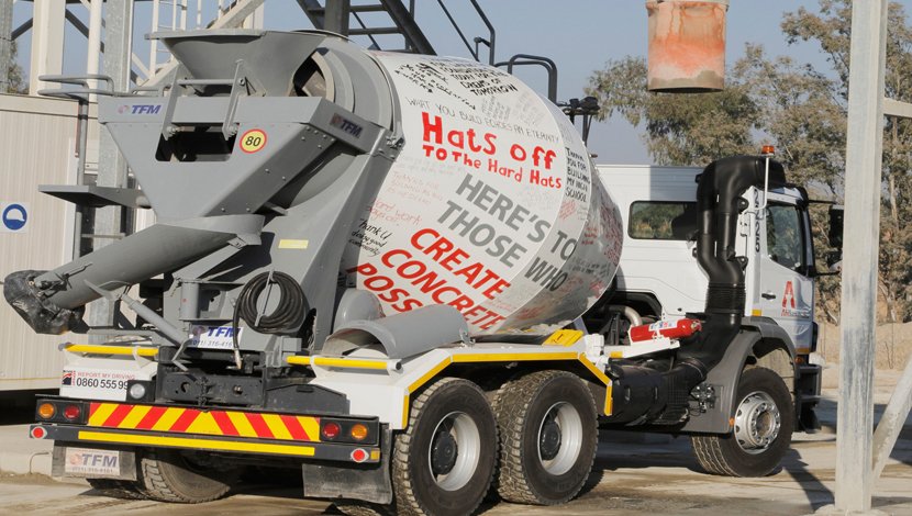Big5SouthAfrica's tweet photo. AfriSam’s Thank Tank is an ‘Ode to the Builder’ https://t.co/CTNea2F2Fh News via @ConcreteTrends #cement #concrete https://t.co/J4W35W4K6f