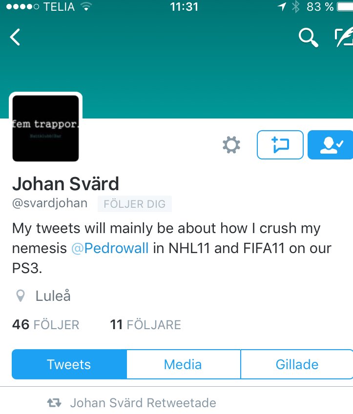 FelixWallmark's tweet photo. @svardjohan @Pedrowall Hur mycket spelas det nu för tiden? #FIFA11 #NHL11 https://t.co/BDq5f9zduz