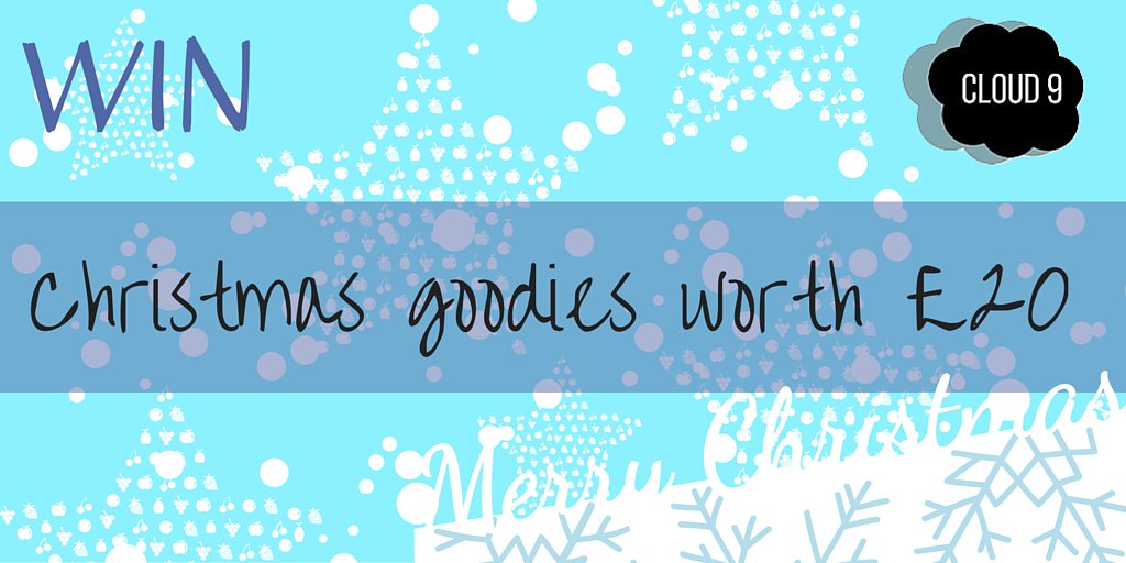 cloud_9social's tweet photo. Holidays are coming #win £20 worth of #Christmas #goodies TO ENTER #Follow #RT #freebiefriday Ends 11/12/2015 https://t.co/OTcOWnR4EU