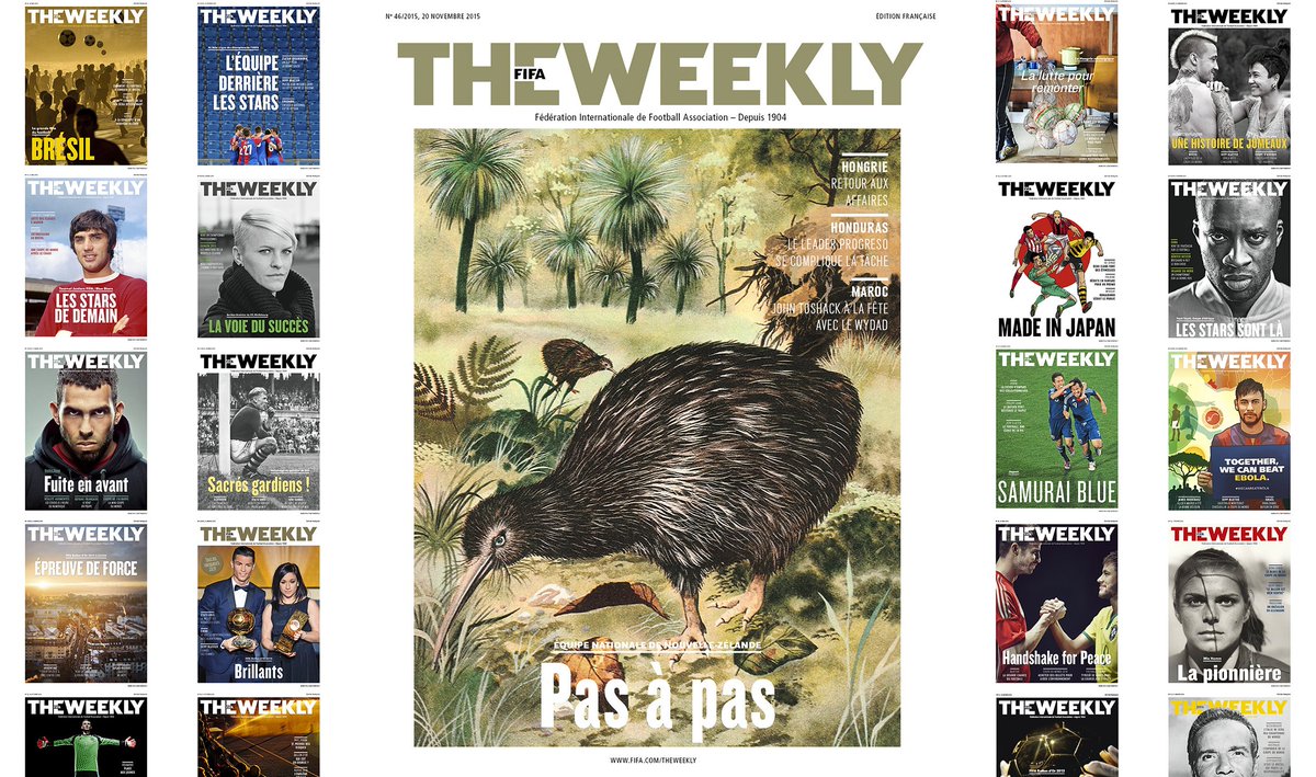 fifacom_fr's tweet photo. #TheFIFAWeekly - Étonnante couverture pour ce numéro consacré à la #NouvelleZélande : https://t.co/gMqz5voLUK https://t.co/Q8HJ7aGTP4