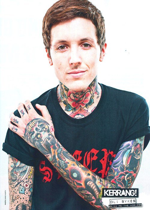 Happy birthday to Oliver Sykes of Men! This guy Rocks \\m/ 