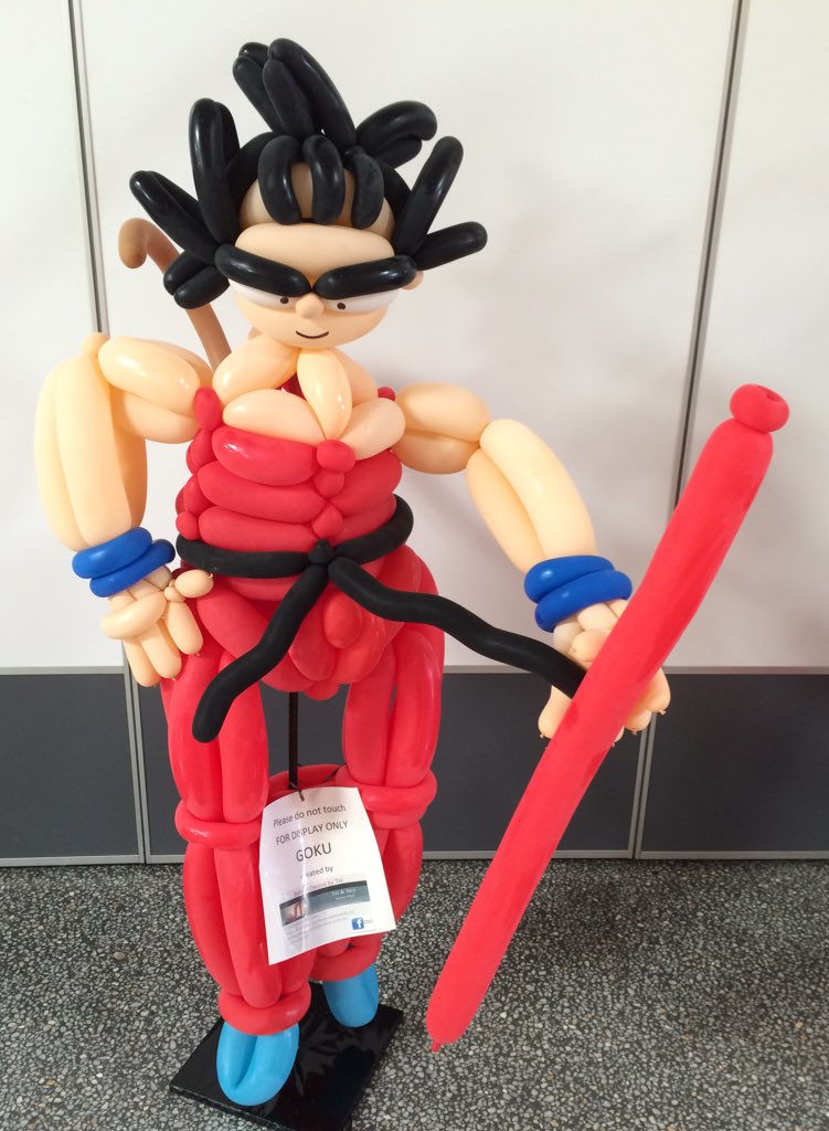 shopcrunchyau's tweet photo. Sailor Balloon and Kamehamehelium are floating around at @SupanovaExpo in Adelaide ✌️ #DBZ #SailorMoon https://t.co/sgj3FcmRPJ