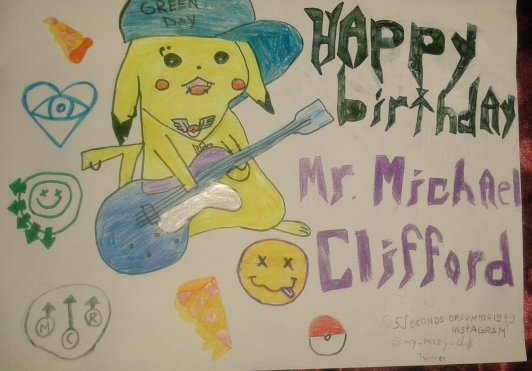  HAPPY BIRTHDAY MICHAEL GORDON CLIFFORD .HAVE GREAT DAY. 