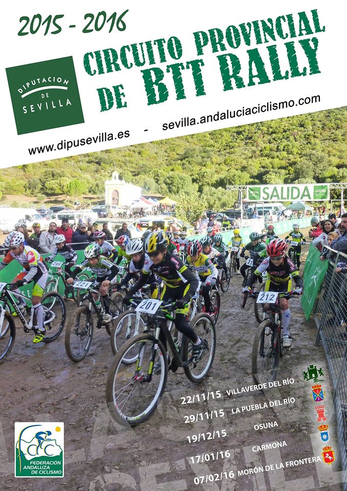 RT <a href="/FACiclismo/">Federación Andaluza de Ciclismo</a>: Sigue abierta la inscripción (gratuita) para Rally de #LaPueblaDelRío 29/11 ow.ly/UOuLi