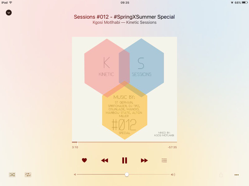 SimplyKayGee's tweet image. Breakfast Mix / Lunch Mix / Peak Hour Traffic Mix / Evening Mix #KineticSessions012 #SpringXSummer