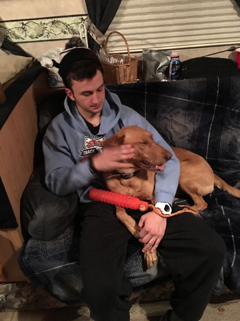 Dmlachnik2's tweet photo. Jack and his dog:)From BRF's https://t.co/bD1NTqDanO