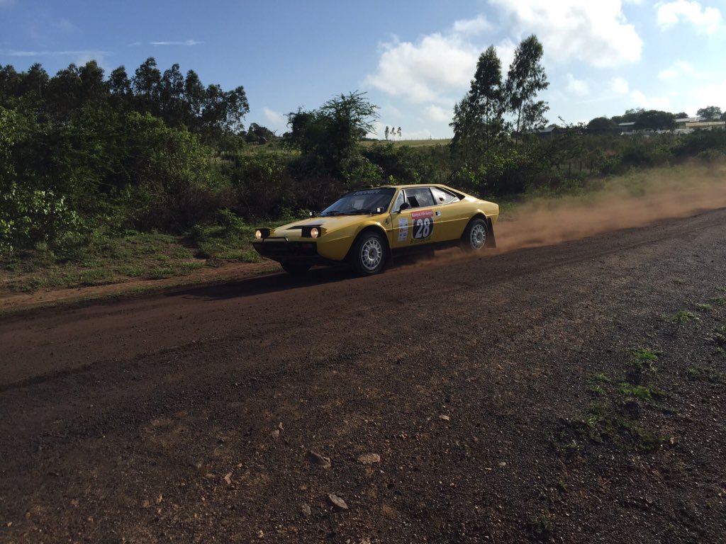 teamhorsey's tweet photo. #Peugeot #Ferarri #Datsun #Ford the #EAS15 has it all! Here 's a few photos on @EastAfricanSC day 2 in the sunshine https://t.co/7Pn05RYans