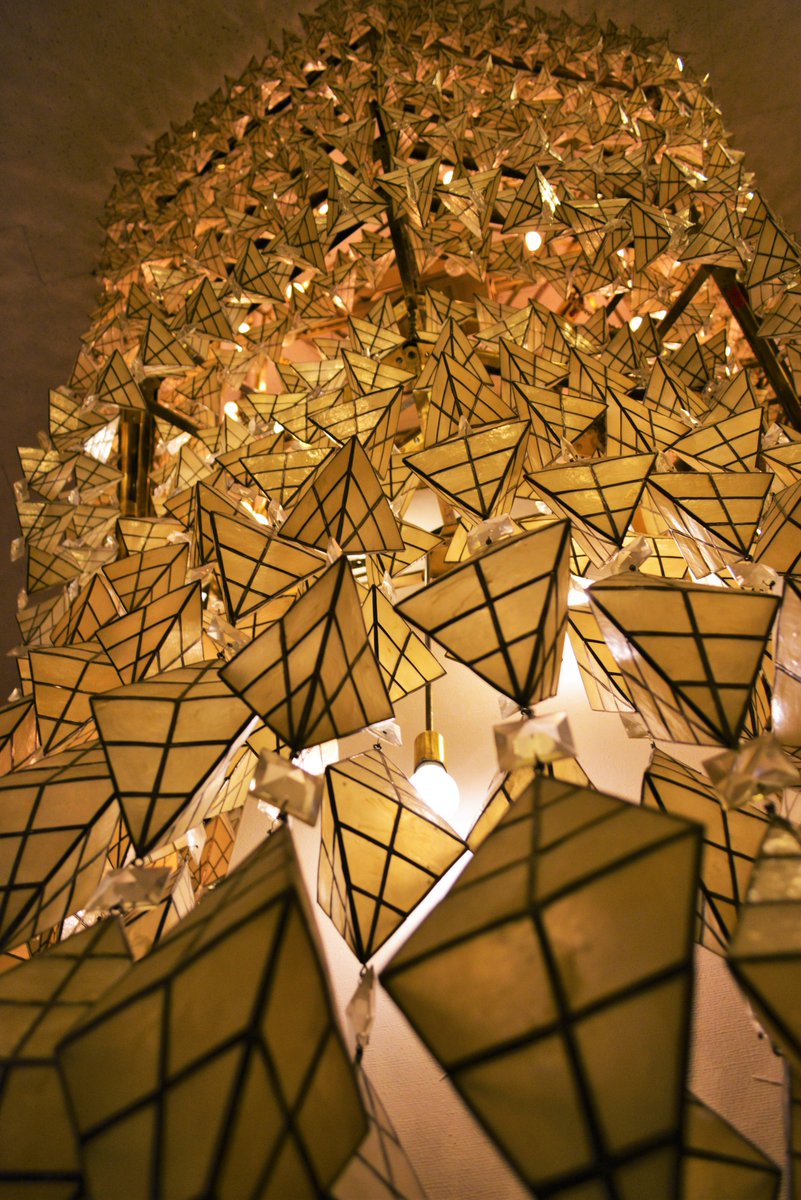 Arts_Addict's tweet photo. Under-view of the elaborate #chandelier, composed of #shells according to ambassadors at the #PhilippineConsulate https://t.co/5e5Z4ngJwT