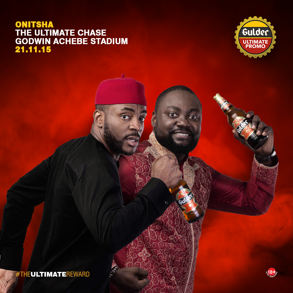 GulderNG's tweet photo. Race to the Finish! The Ultimate Chase hits Ontisha this Saturday @ Godwin Achebe Stadium #TheUltimateReward https://t.co/1L3d7nfNm0