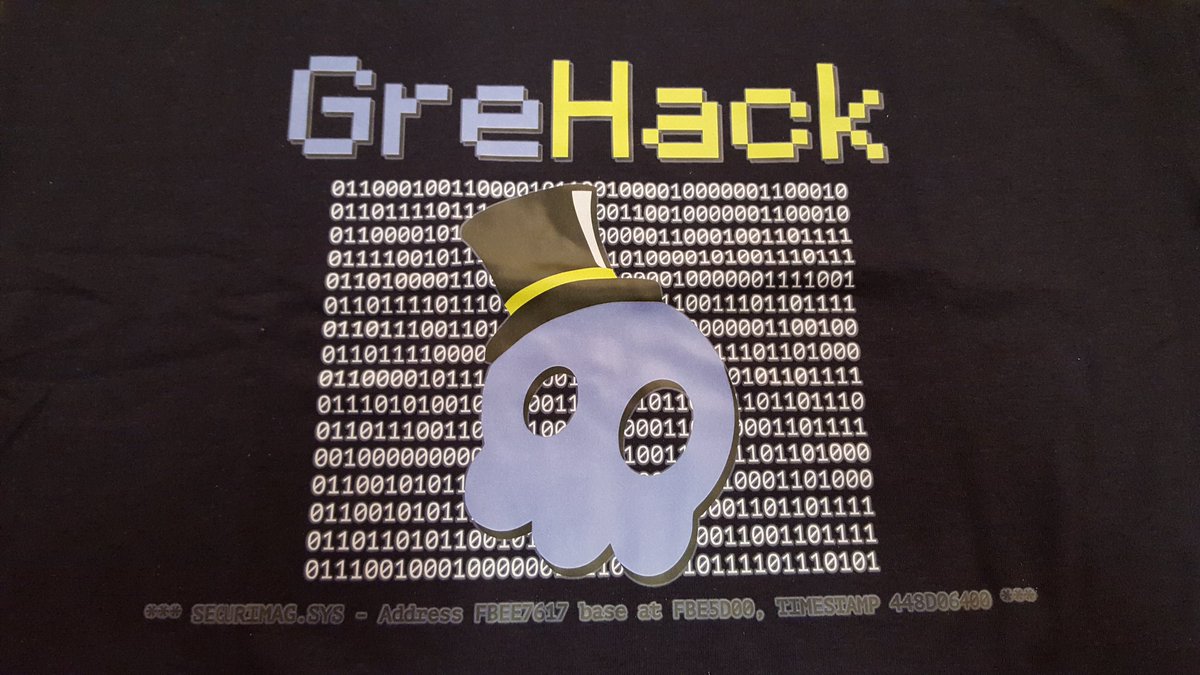 b0untea's tweet image. Choose your side #GreHack #infosec