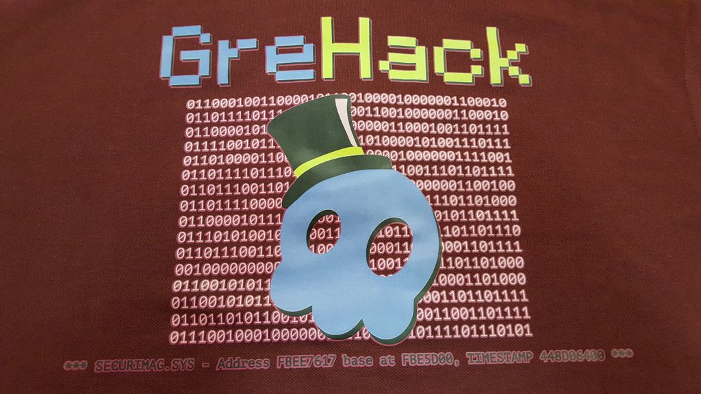b0untea's tweet image. Choose your side #GreHack #infosec